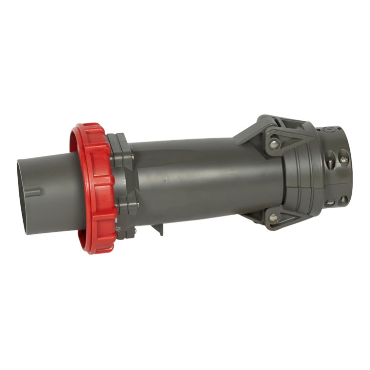 Прямая вилка Hypra - IP 66/67-55 - 3К+Н+3 - 125 А - пластик