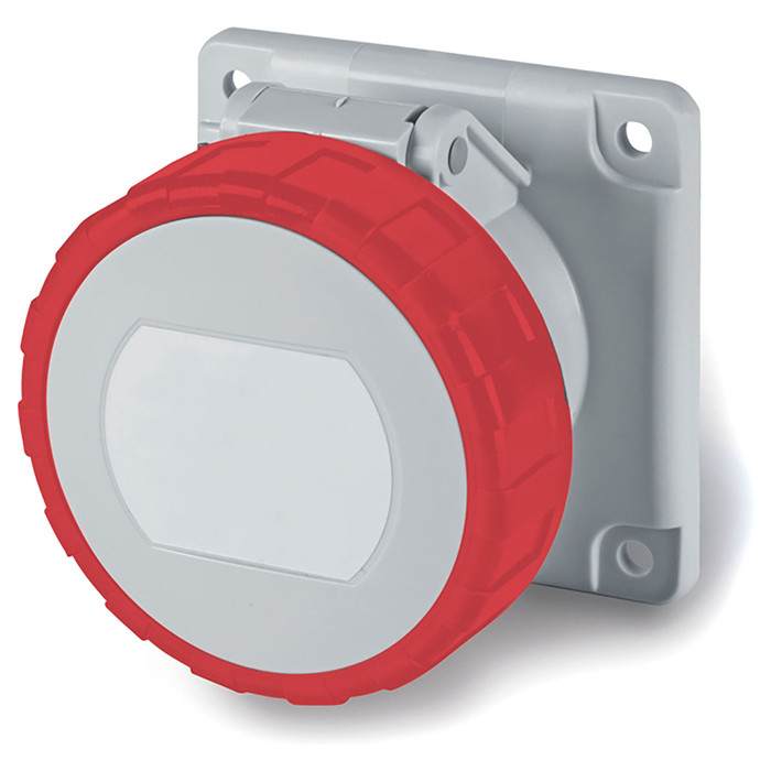 Розетка панельная IP67 16A 3P+E 400В (упак. 10шт)