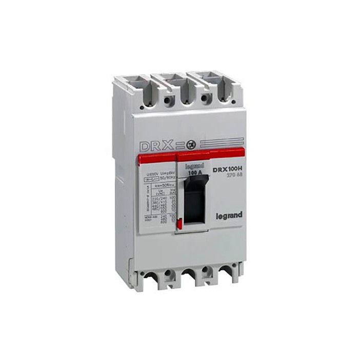 Силовой автомат Legrand DRX 125А, термомагнитный, 36кА, 3P, 25А, 027062