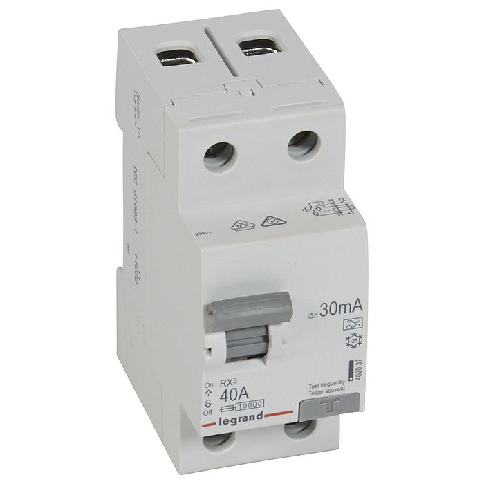 УЗО Legrand RX3 2P 40А, 30 мА ( A ), 402037