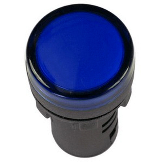 Лампа AD22DS(LED)матрица d22мм синий 24В AC/DC  ИЭК