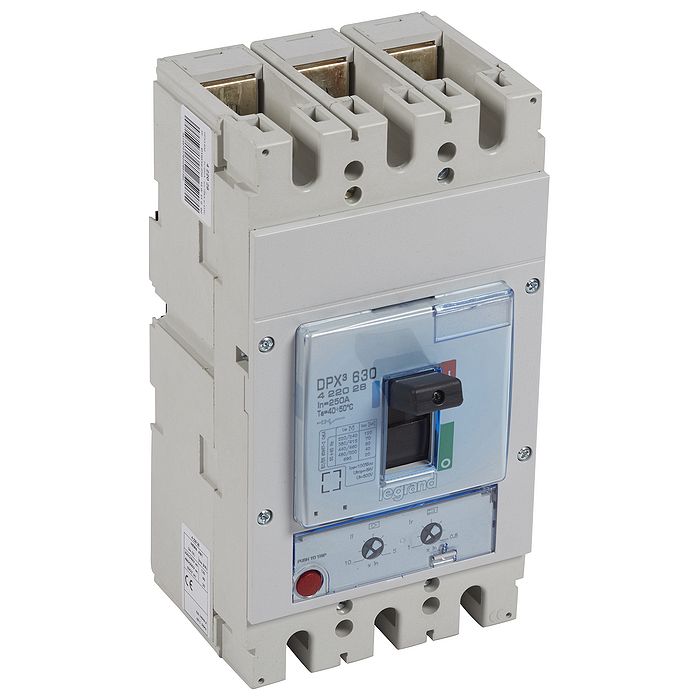 Силовой автомат Legrand DPX? 630А, термомагнитный, 70кА, 3P, 250А, 422028