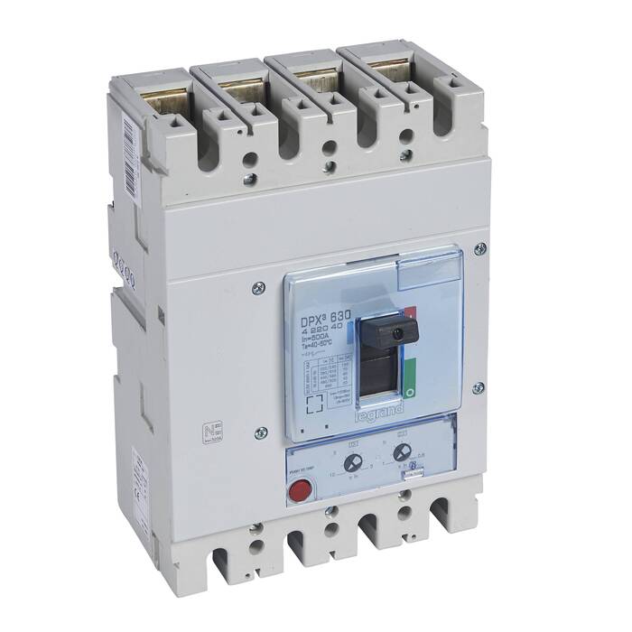 Силовой автомат Legrand DPX?, 70кА, 4P, 500А, 422040