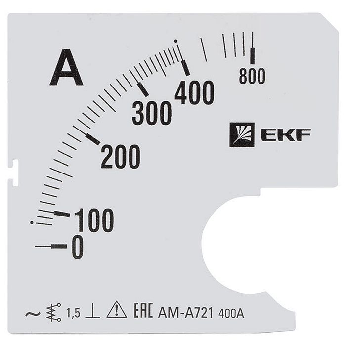 Шкала сменная для A721 400/5А-1,5 EKF PROxima