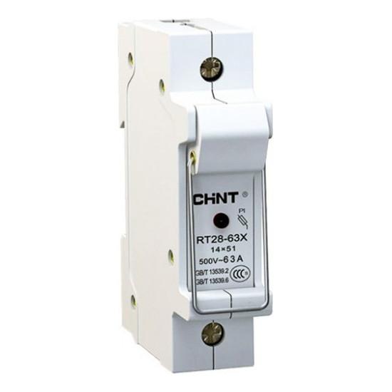 Держатель плавких вставок с индикацией RT28-63X 14х51 2П (CHINT)