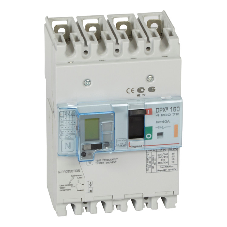 Силовой автомат Legrand DPX?, 25кА, 4P, 40А, 420072