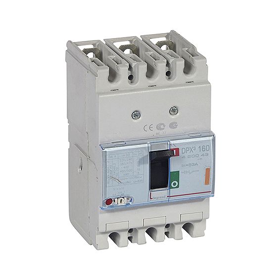 Силовой автомат Legrand DPX? 160А, термомагнитный, 50кА, 3P, 16А, 420120