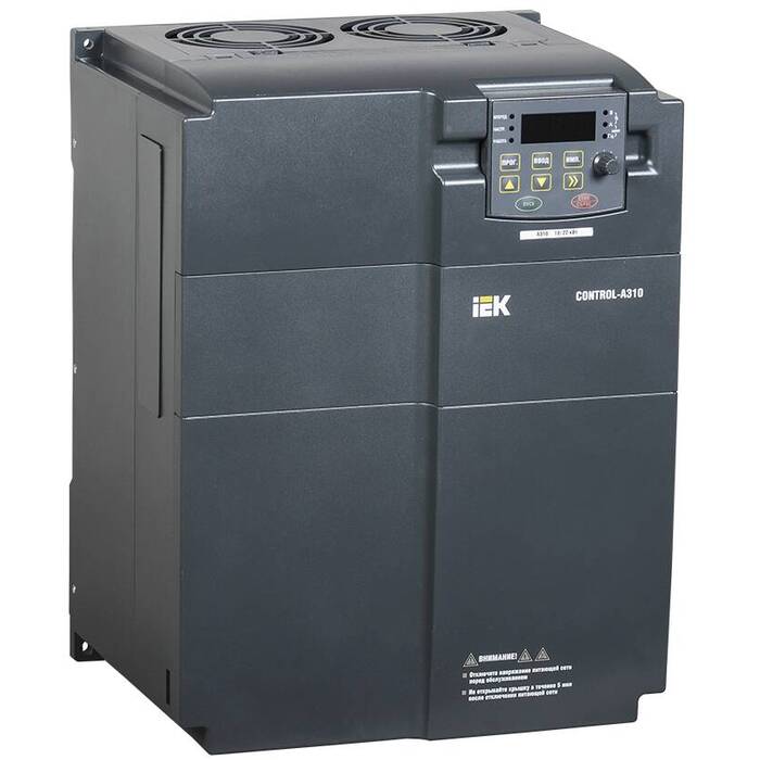 Преобразователь частоты CONTROL-A310 380В, 3Ф 18-22 kW 37-45A встр.ДПТ IEK