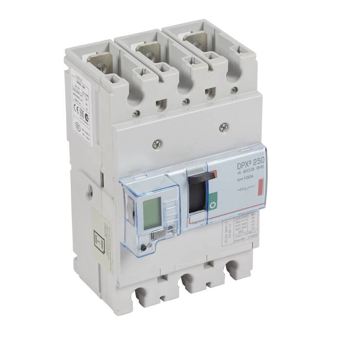 Силовой автомат Legrand DPX?, 36кА, 3P, 100А, 420525