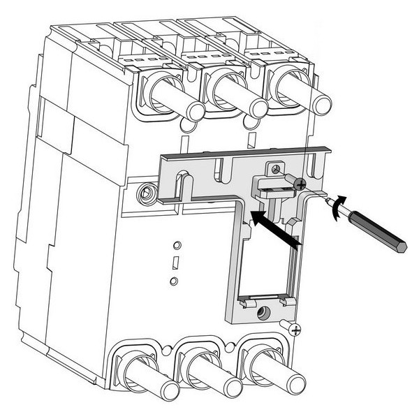 Разъем для втычного SUSOL MCCB ASSY,BASE CONNECTOR, TD160