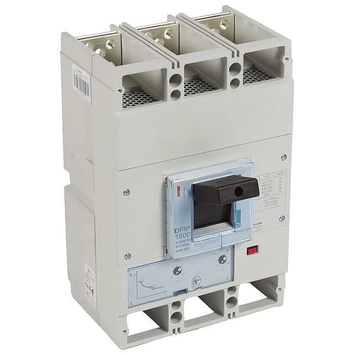 Силовой автомат Legrand DPX? 1600А, термомагнитный, 36кА, 3P, 1000А, 422253