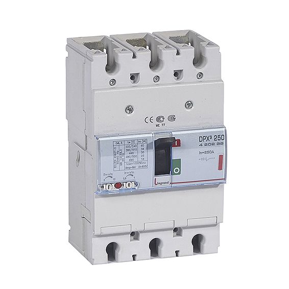 Силовой автомат Legrand DPX? 250А, термомагнитный, 36кА, 3P, 250А, 420239