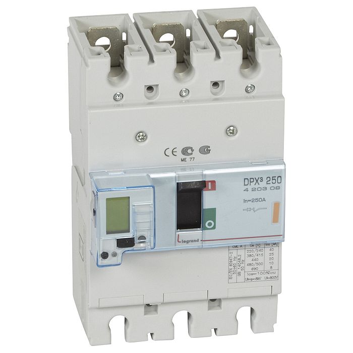 Силовой автомат Legrand DPX? 250А, электронный, 25кА, 3P, 250А, 420309