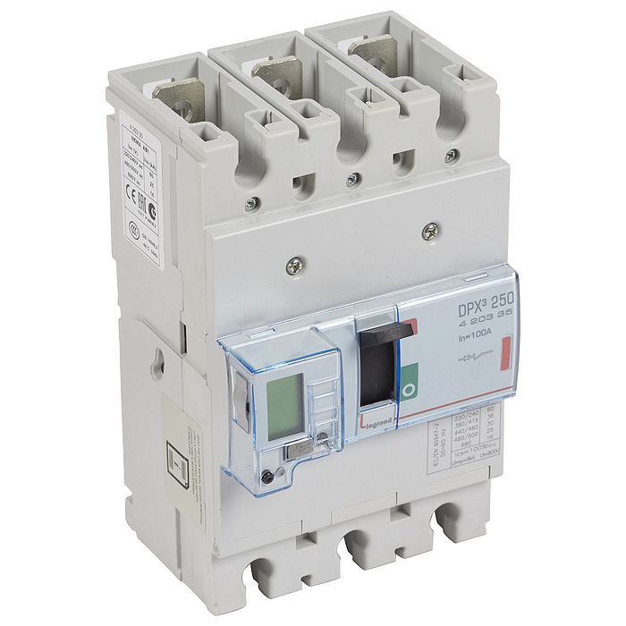 Силовой автомат Legrand DPX? 250А, электронный, 36кА, 3P, 100А, 420335
