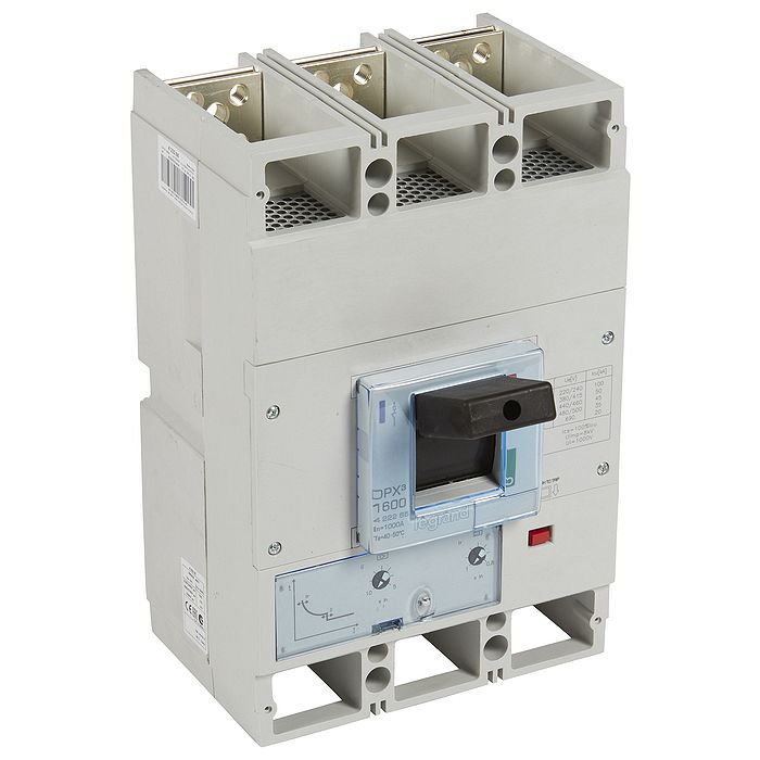 Силовой автомат Legrand DPX? 1600А, термомагнитный, 50кА, 3P, 1000А, 422265