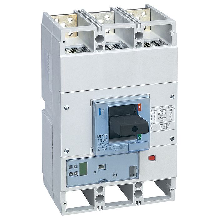 Силовой автомат Legrand DPX? 1600А, электронный, 70кА, 3P, 1600А, 422327