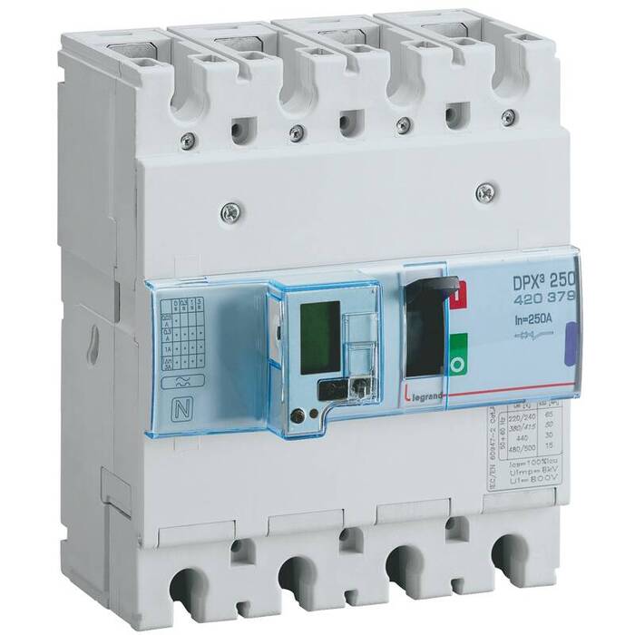 Силовой автомат Legrand DPX?, 50кА, 4P, 250А, 420379