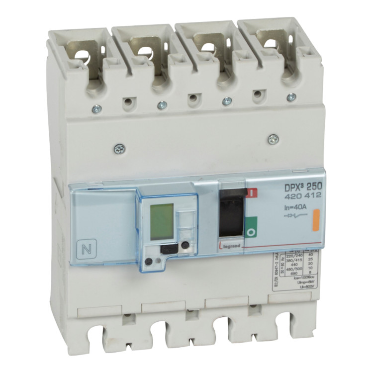 Силовой автомат Legrand DPX?, 25кА, 4P, 40А, 420412