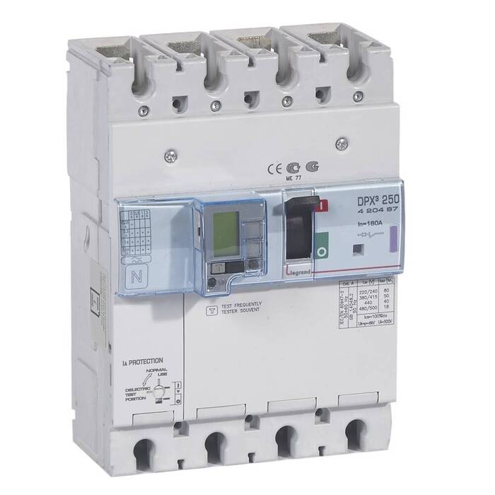 Силовой автомат Legrand DPX?, 50кА, 4P, 160А, 420487