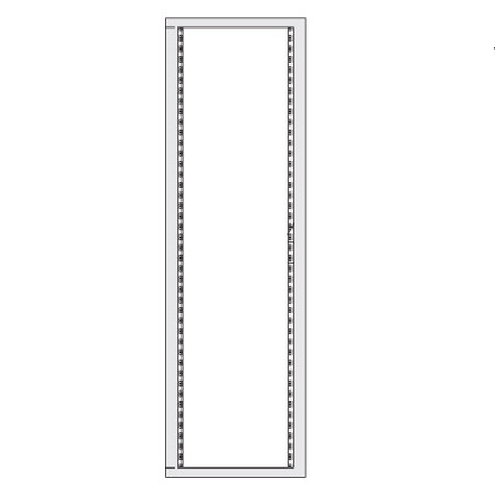 Задняя рама 28U для 19 оборудования в шкафы  1400 x 600мм (упак. 1шт)