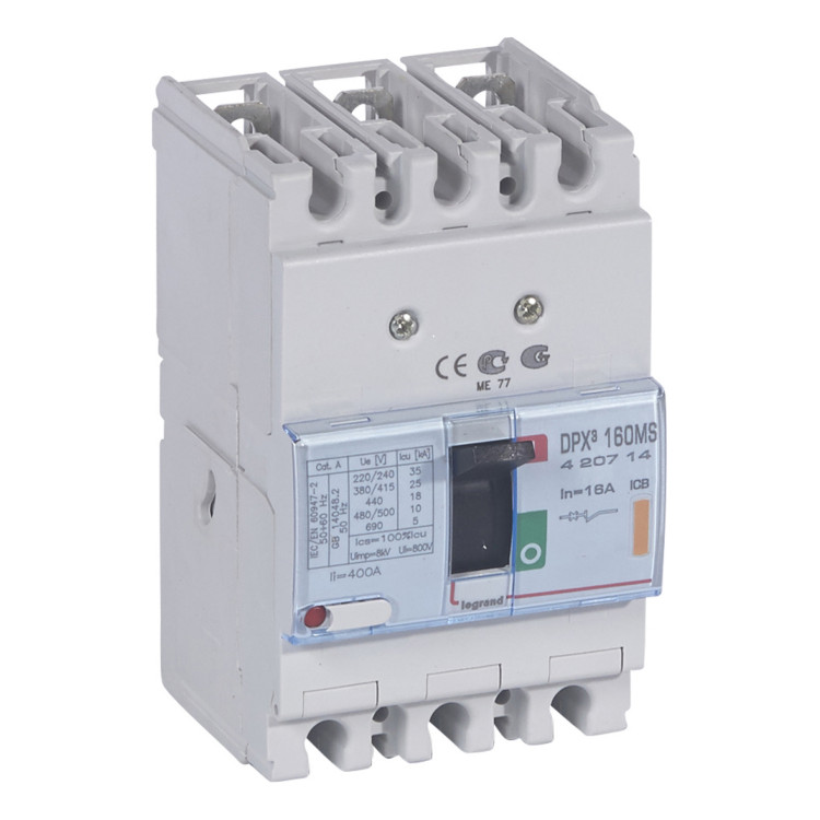 Силовой автомат Legrand DPX?, 25кА, 3P, 16А, 420714