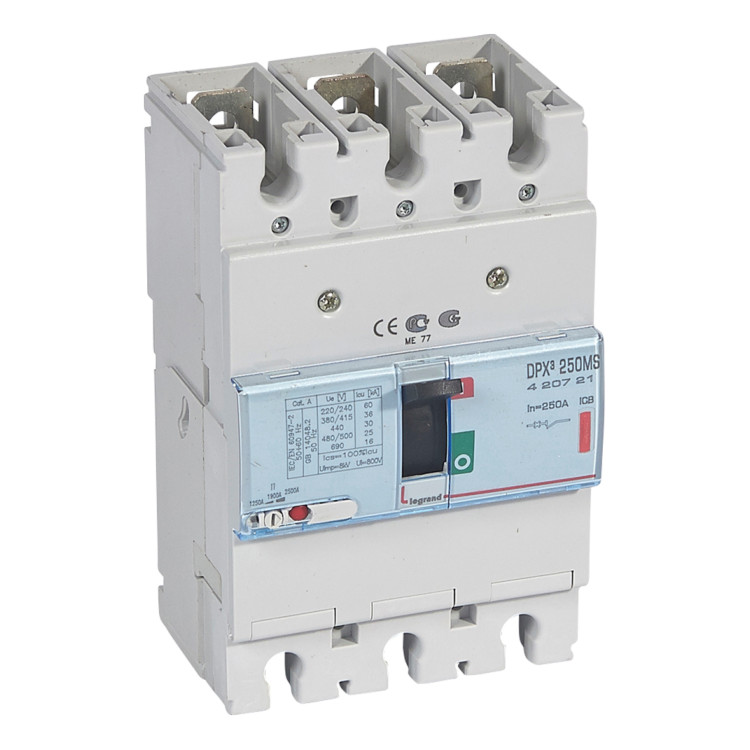 Силовой автомат Legrand DPX?, 36кА, 3P, 250А, 420721