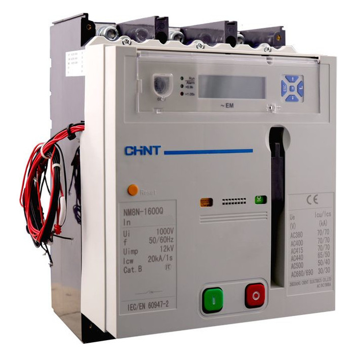 Силовой автомат Chint NM8N, 50кА, 3P, 1250А, 263132