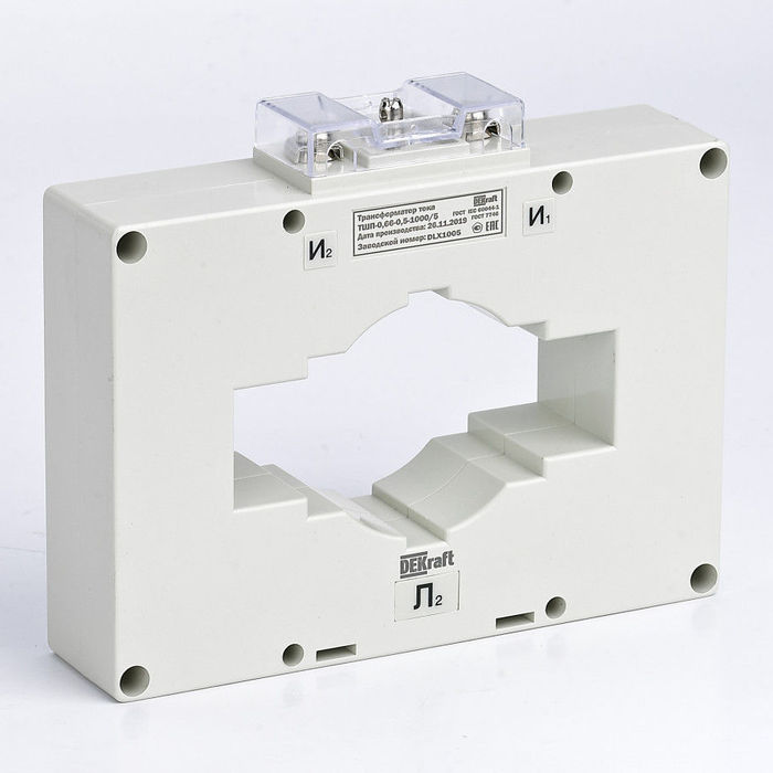 Трансформатор тока DEKraft 1000/5А 10ВА, кл.т. 0,5, 50152DEK