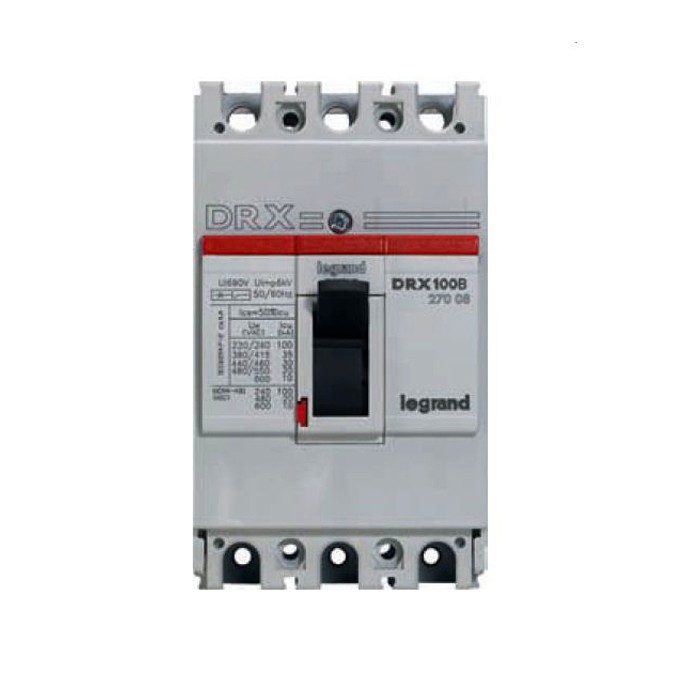 Силовой автомат Legrand DRX 630А, термомагнитный, 50кА, 3P, 500А, 027244