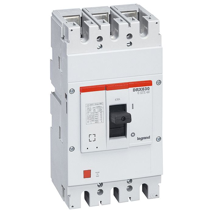 Силовой автомат Legrand DRX 630А, термомагнитный, 50кА, 3P, 630А, 027245