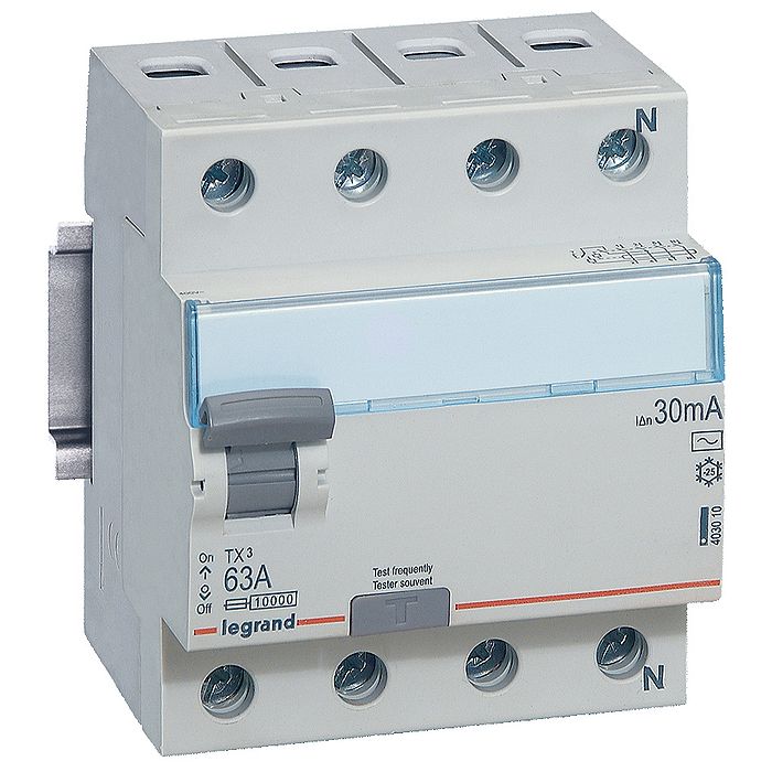 УЗО Legrand TX? 4P 63А, 30 мА ( AC ), 403010