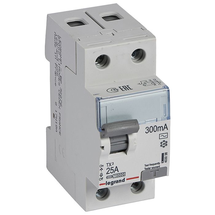 УЗО Legrand TX? 2P 25А, 300 мА ( AC ), 403038