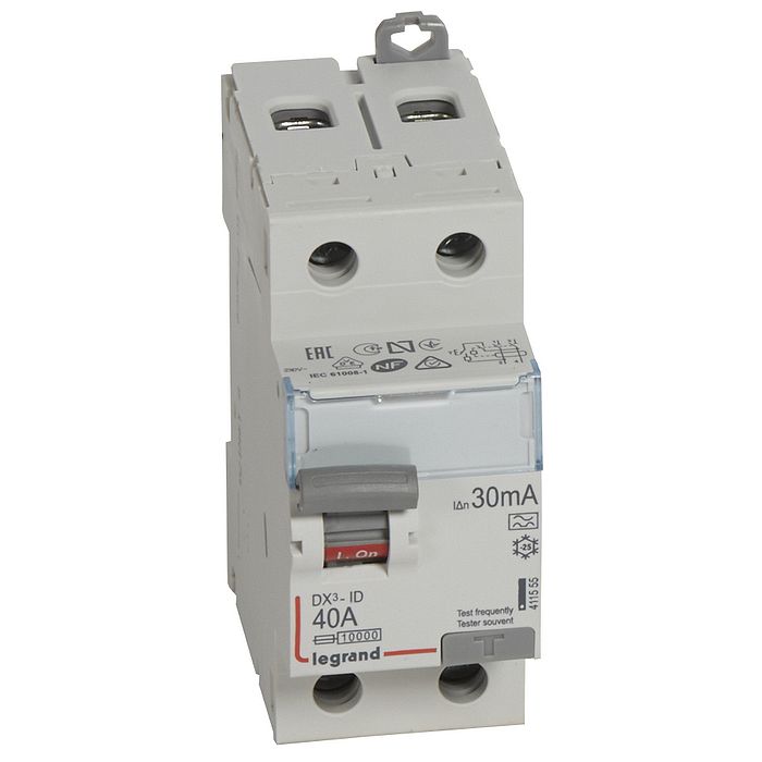 УЗО Legrand DX? 2P 40А, 30 мА ( A ), 411555