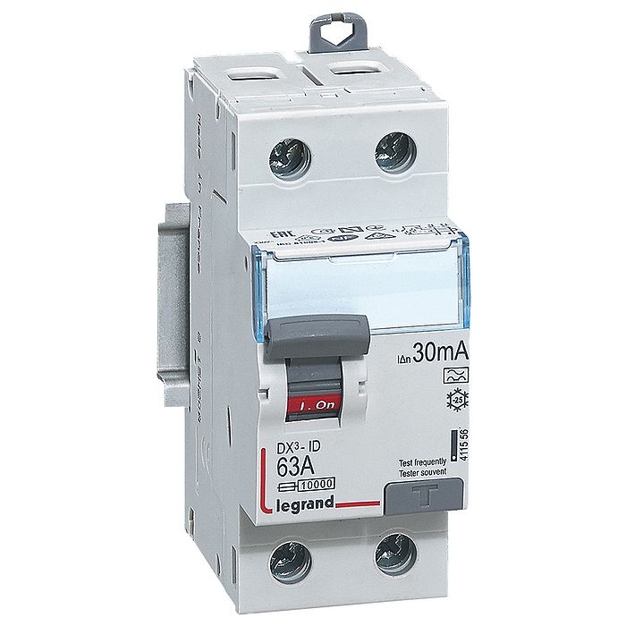 УЗО Legrand DX? 2P 63А, 30 мА ( A ), 411556