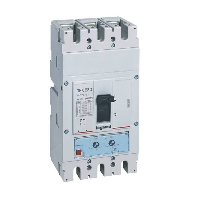 Силовой автомат Legrand DRX, 50кА, 4P, 630А, 667661