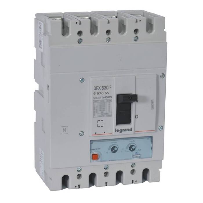 Силовой автомат Legrand DRX, 50кА, 4P, 630А, 667665