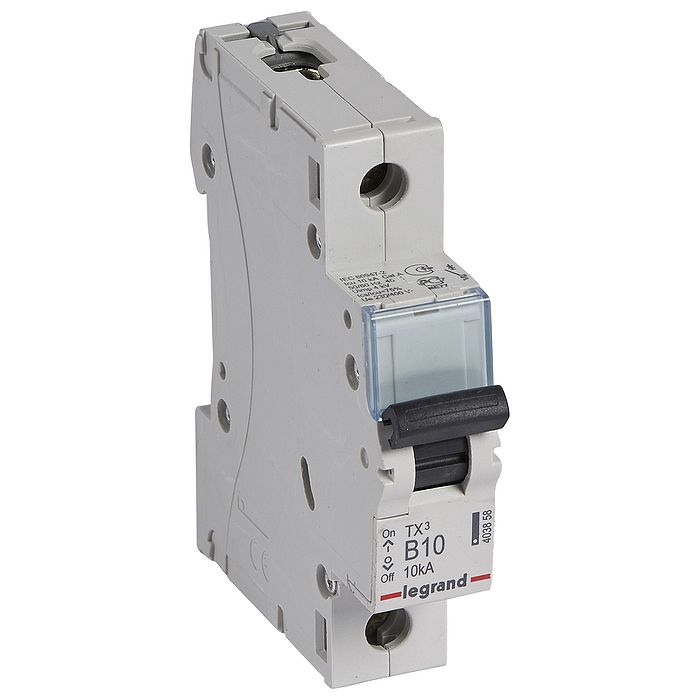 Автоматический выключатель Legrand TX? 1P 10А (B) 10кА, 403858