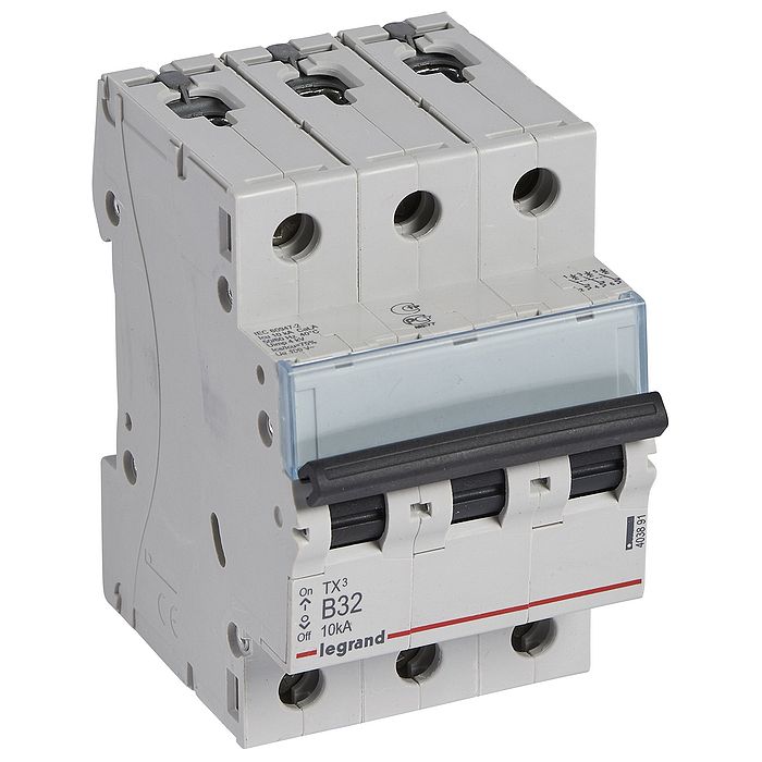 Автоматический выключатель Legrand TX? 3P 32А (B) 10кА, 403891
