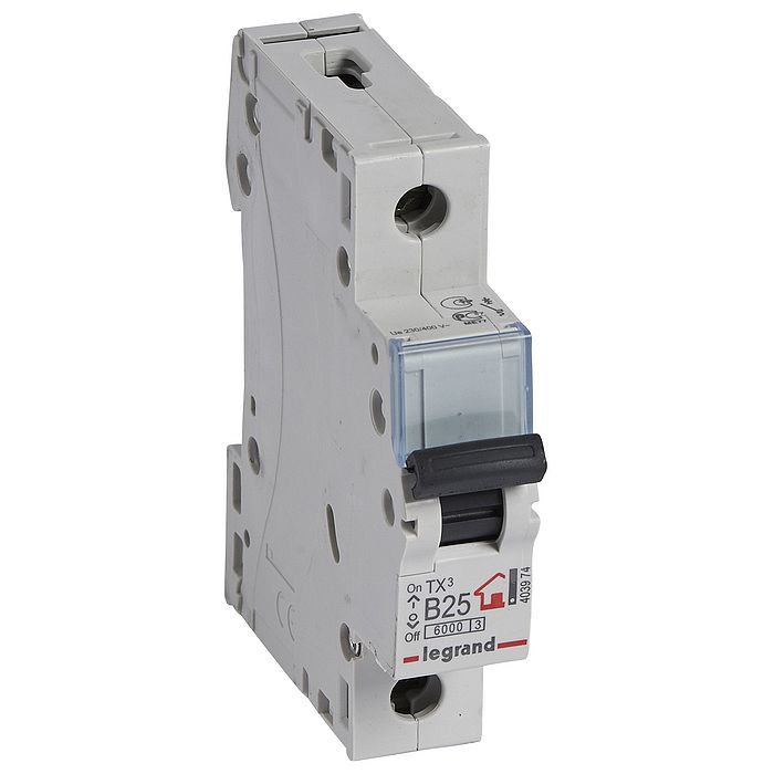 Автоматический выключатель Legrand TX? 1P 25А (B) 6кА, 403974