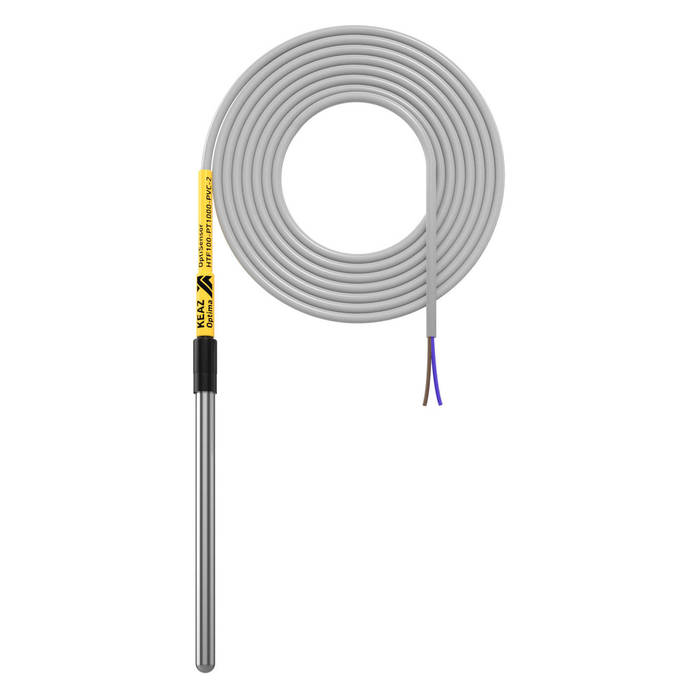 Датчик температуры канальный OptiSensor HTF100-PT1000-PVC-2