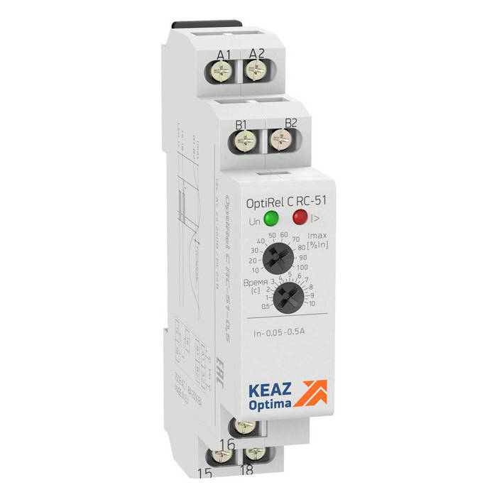 Реле контроля тока OptiRel C RC-51-16