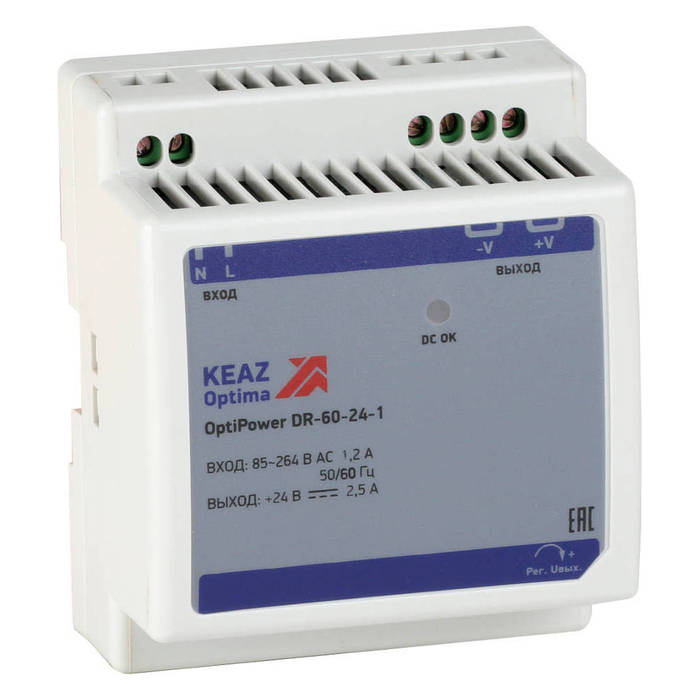 Блок питания OptiPower DR-60-24-1