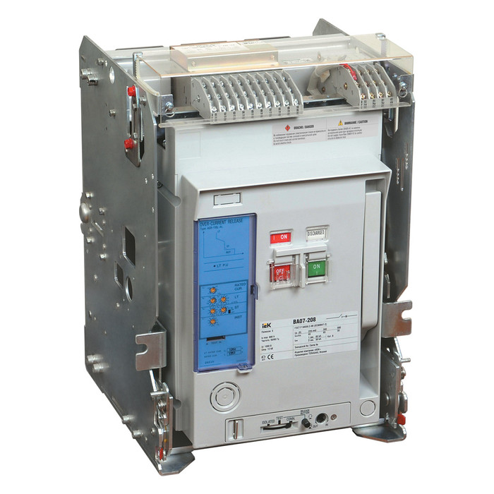 Воздушный автомат IEK ВА07 1250А 3P, 65кА, выкатной, SAB230-1250-U11H-P11