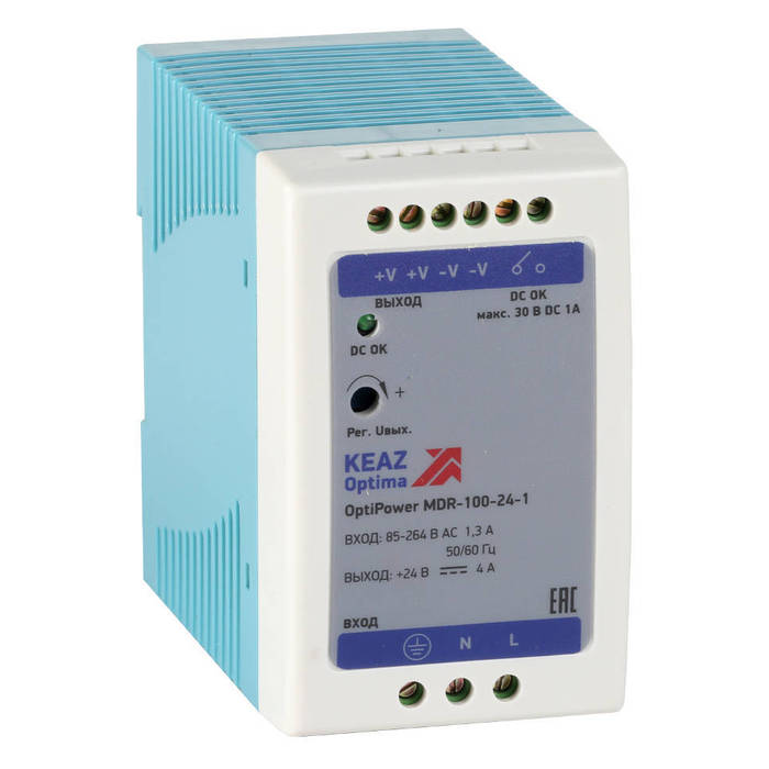 Блок питания OptiPower MDR-100-24-1