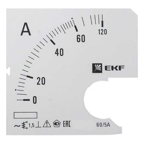 Шкала сменная для A961 60/5А-1,5 EKF PROxima