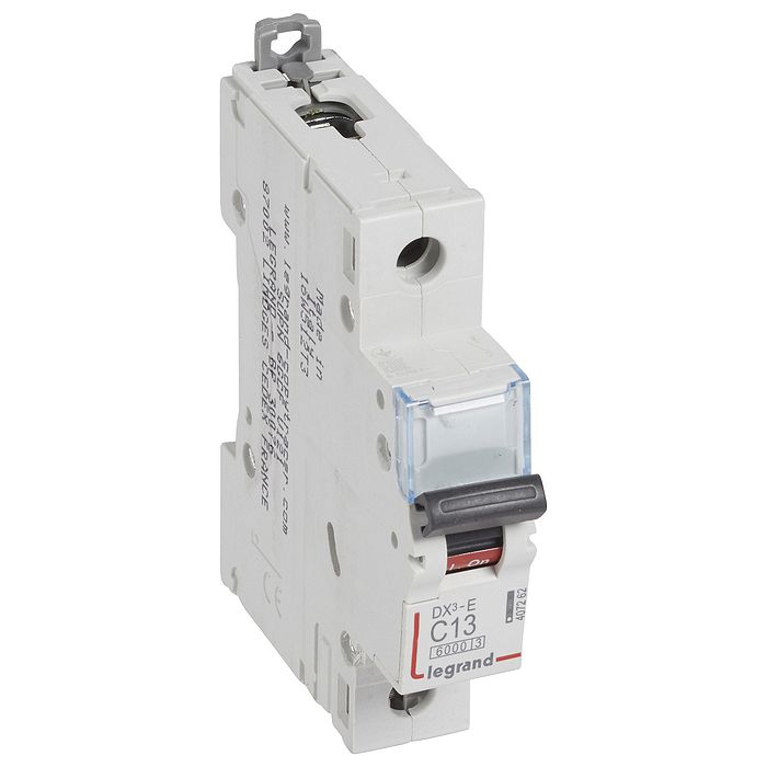 Автоматический выключатель Legrand DX? 1P 13А (C) 6кА, 407262