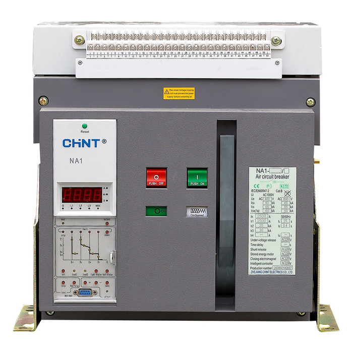 Воздушный автомат Chint NA1 3200А 3P, стационарный, 101104