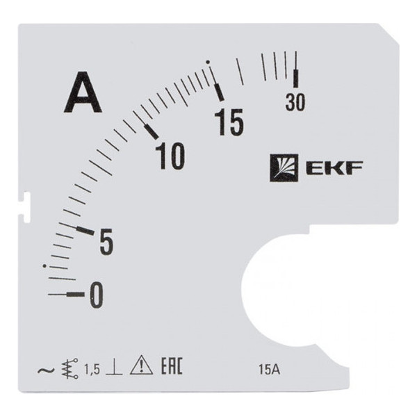 Шкала сменная для A961 15/5А-1,5 EKF PROxima