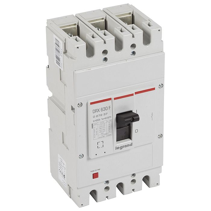 Силовой автомат Legrand DRX 630А, термомагнитный, 36кА, 3P, 630А, 027237