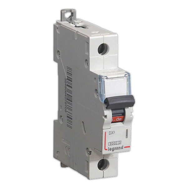 Автоматический выключатель Legrand DX? 1P 20А (B) 6кА, 407433